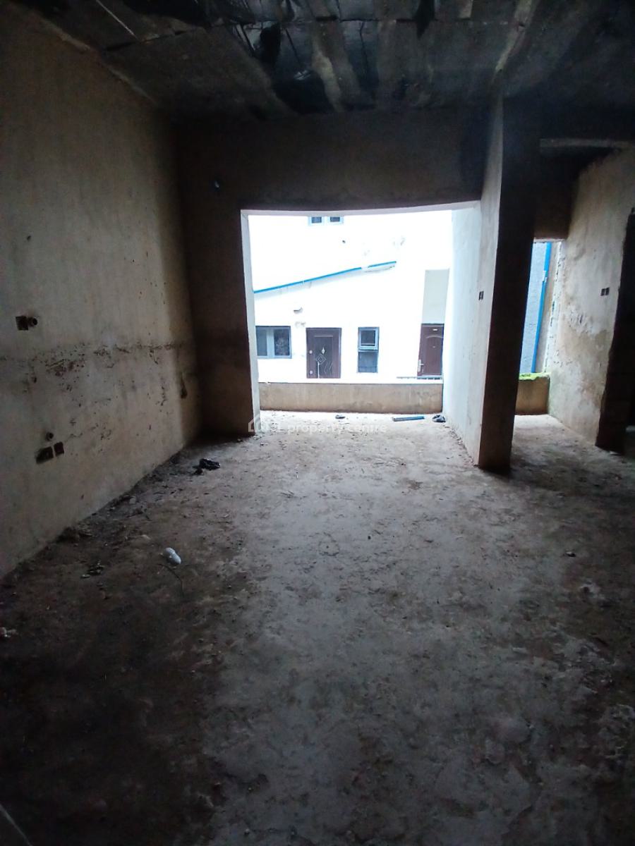 Uncompleted Building 5 Bedroom Terrace Duplex with 1room Bq, Guzape Abuja Diplomatic Zone, Guzape District, Abuja, Terraced Duplex for Sale