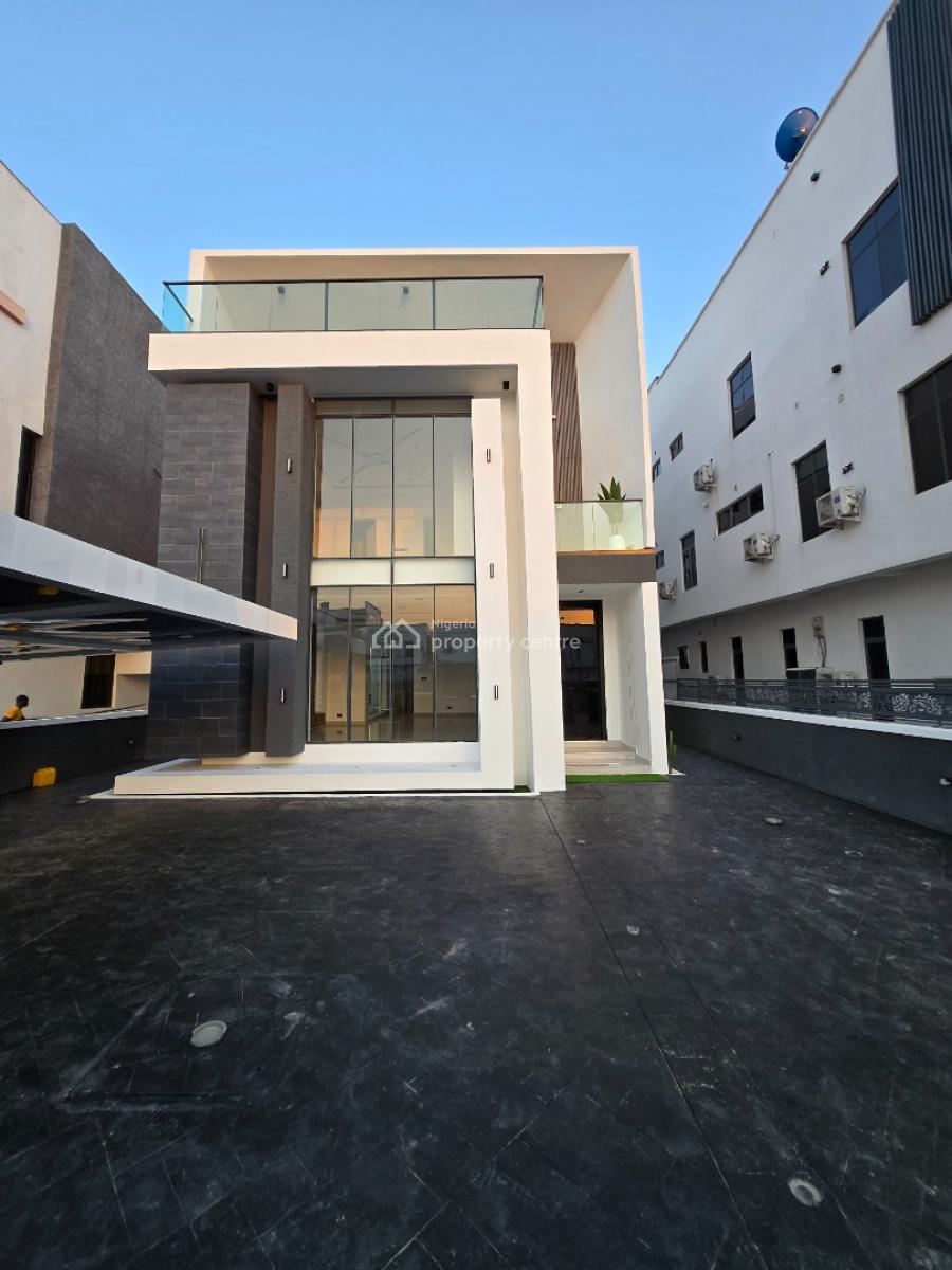 5 Bedroom Contemporary House Sitting on 400sqm with Parking for 4 Cars, Lekky County- Megamound, Ikota, Lekki, Lagos, Detached Duplex for Sale