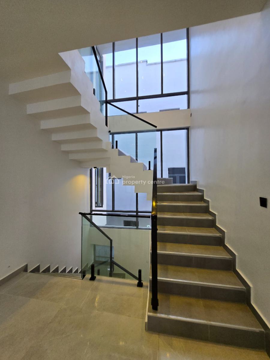 5 Bedroom Contemporary House Sitting on 400sqm with Parking for 4 Cars, Lekky County- Megamound, Ikota, Lekki, Lagos, Detached Duplex for Sale
