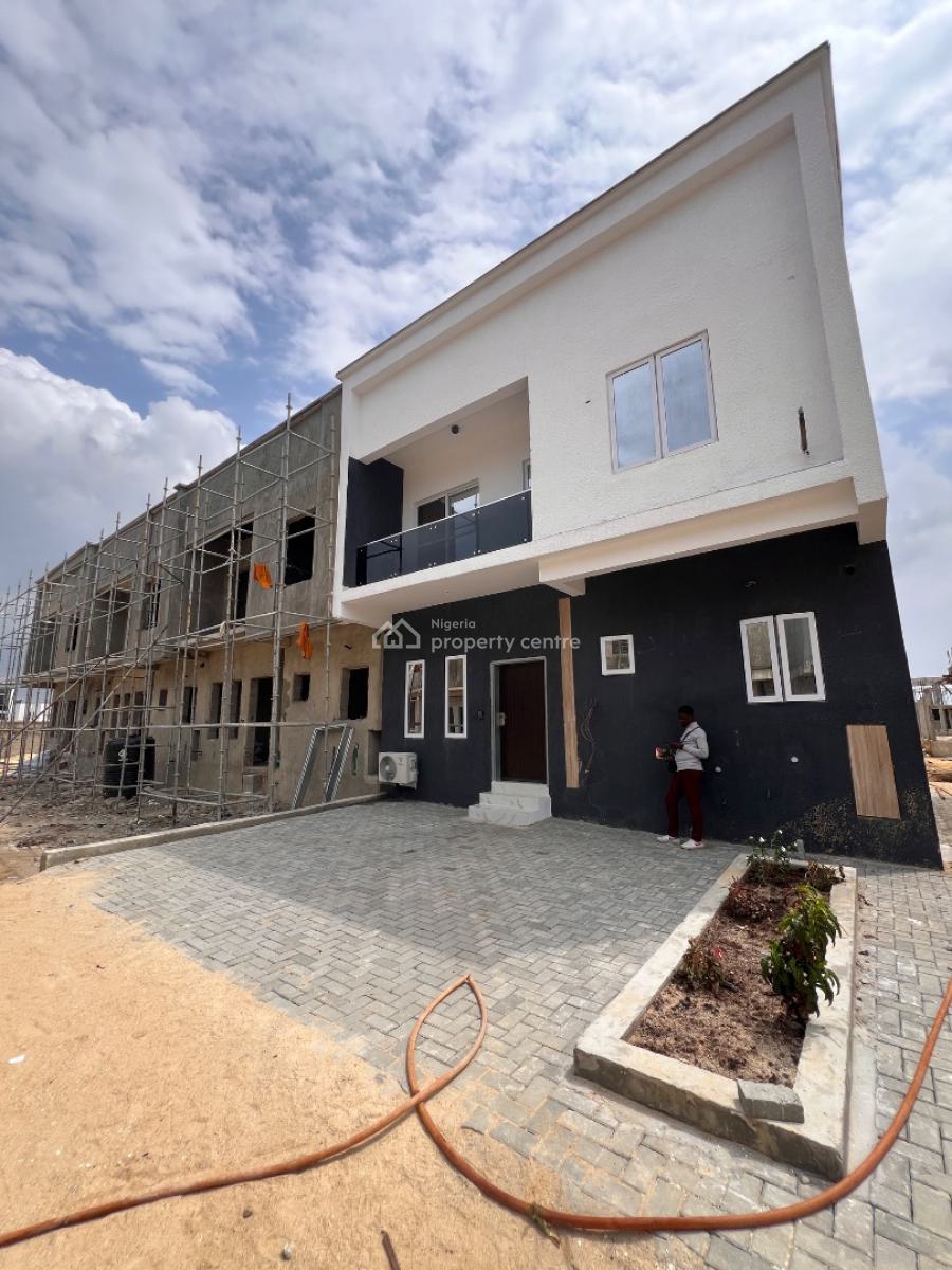 Magnificent 2 Bedroom Terrace Duplex in Secured and Call to Access Est, Directly Facing The Expressway & 3 Minutes Drive to Lagos Coaster Road, Ajah, Lagos, House for Sale