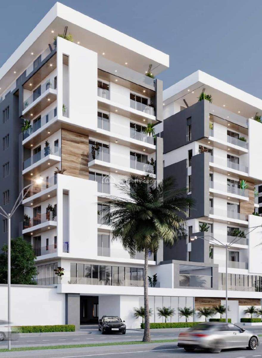 4 Bedroom Flat with a Room Bq and Swimming Pool, Ikoyi, Lagos, Block of Flats for Sale
