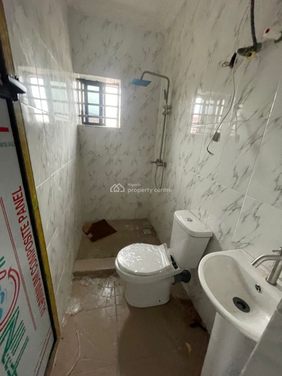 Newly Built Spacious Mini Upflat with 2t1b All Tilled with Kitchen Cab, Ijagbemi Street,pedro, Gbagada, Lagos, Mini Flat (room and Parlour) for Rent