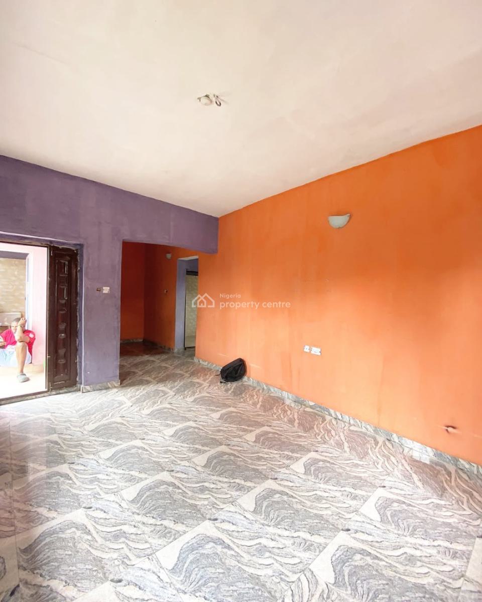Neat 1 Bedroom Apartment with 2 Toilets  in a Well Secured Estate, Farm Estate Off Rumuokwurusi Tank Flyover, Atali, Port Harcourt, Rivers, Flat / Apartment for Rent