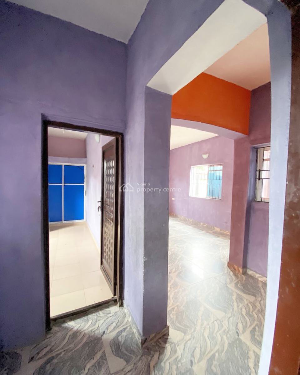 Neat 1 Bedroom Apartment with 2 Toilets  in a Well Secured Estate, Farm Estate Off Rumuokwurusi Tank Flyover, Atali, Port Harcourt, Rivers, Flat / Apartment for Rent