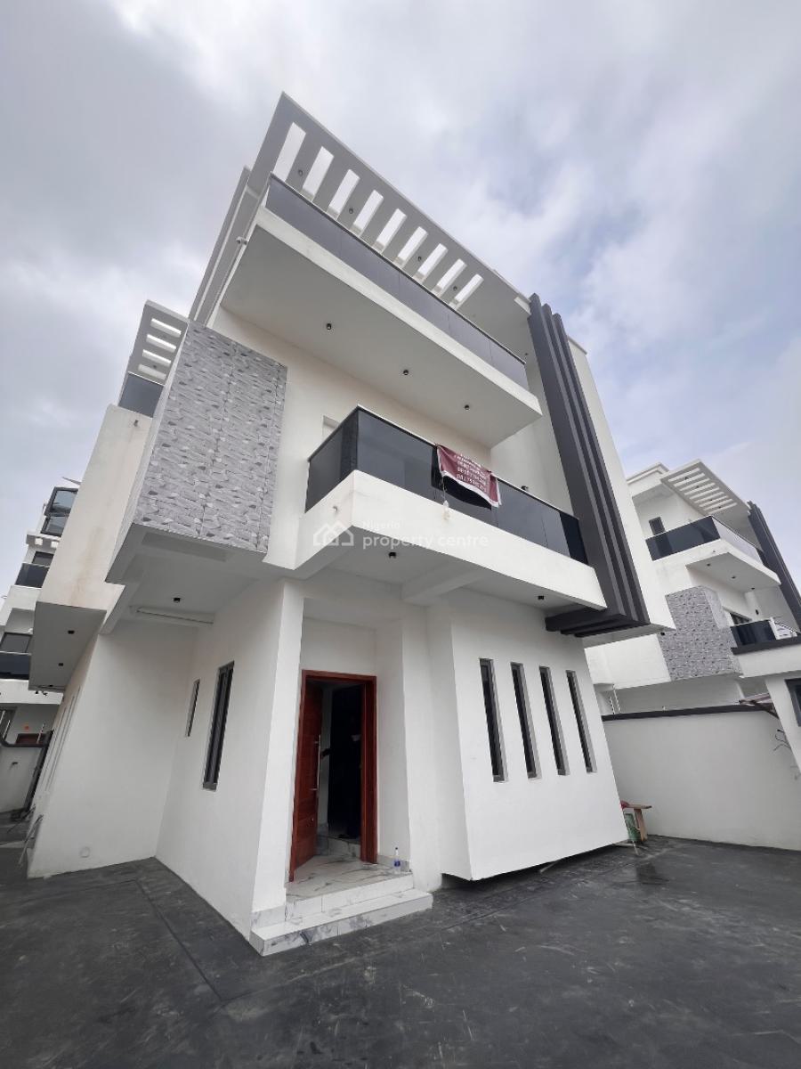 Affordable 5 Bedroom Detached Duplex with Cinema, Gym and Bq, Ologolo, Lekki, Lagos, Detached Duplex for Sale