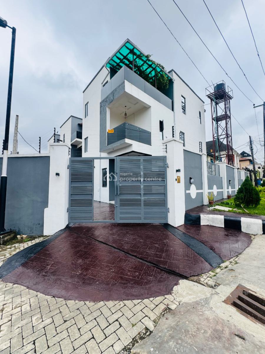 Newly Built 4 Bedroom Fully Detached Duplex with a Bq, Gra Phase 1, Magodo, Lagos, Detached Duplex for Sale