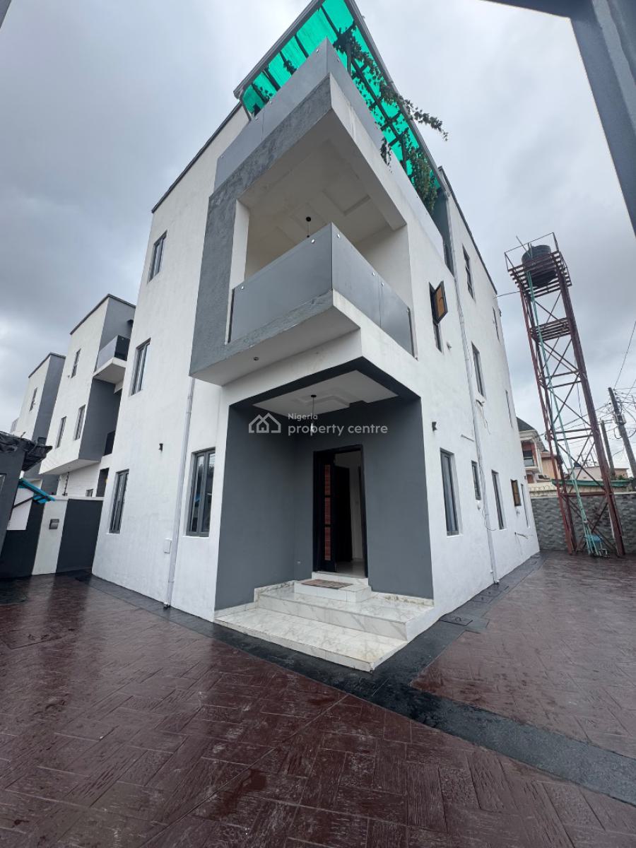 Newly Built 4 Bedroom Fully Detached Duplex with a Bq, Gra Phase 1, Magodo, Lagos, Detached Duplex for Sale
