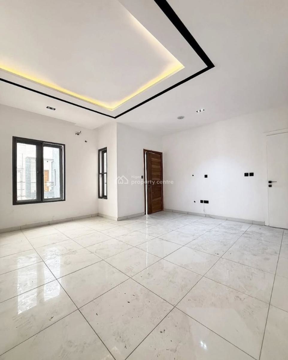 New and Serviced 4 Bedroom En-suite Townhouse with Fitted Kitchen, Coo, Lekki Phase 1, Lekki, Lagos, Terraced Duplex for Rent
