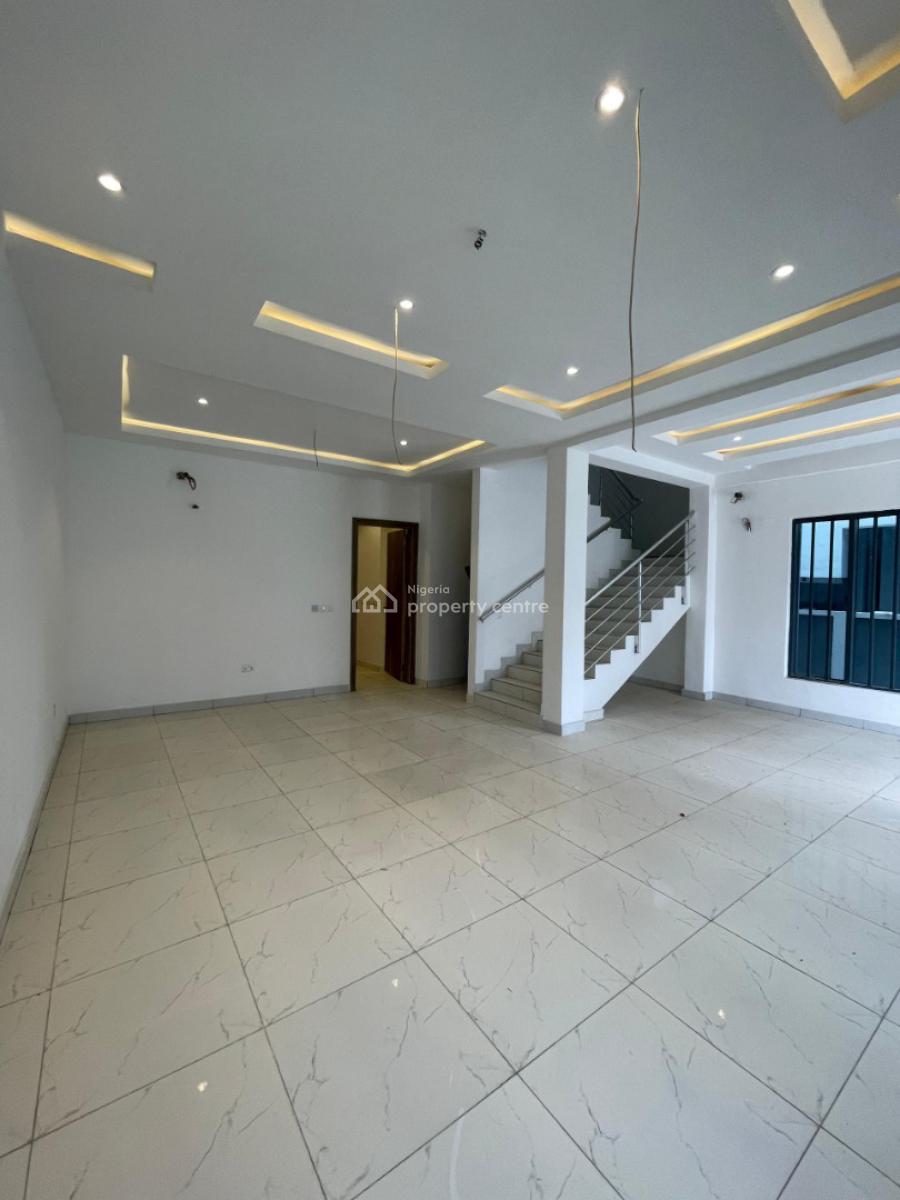 Well Built 4 Bedroom Semi Detaced Duplex with Bq in an Estate, Decently Prized,newly Built Home Within a Gated Estate, Osapa, Lekki, Lagos, Semi-detached Duplex for Sale