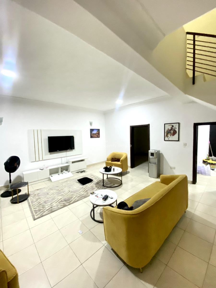 Fully Serviced 3 Bedroom Terrace Duplex, Chevron Alternative, Chevron, Lekki, Lagos, Terraced Duplex for Rent