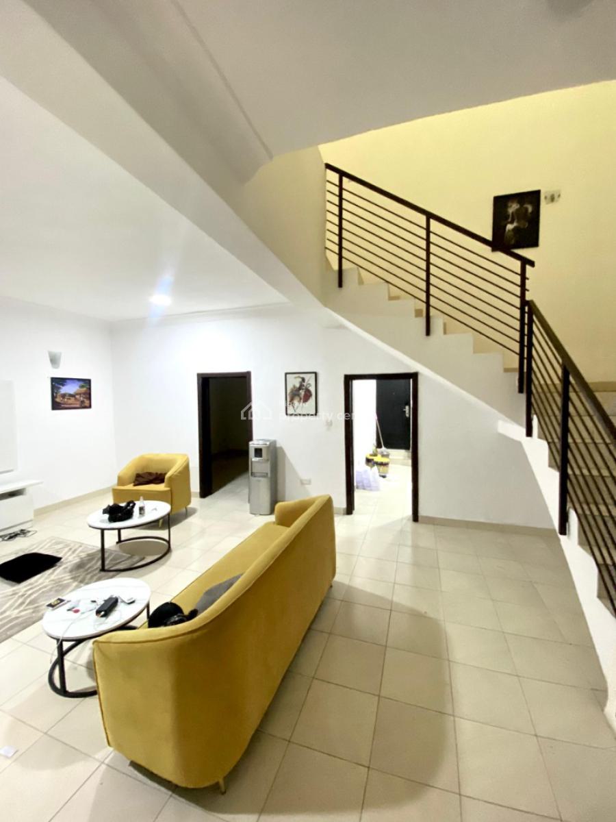 Fully Serviced 3 Bedroom Terrace Duplex, Chevron Alternative, Chevron, Lekki, Lagos, Terraced Duplex for Rent