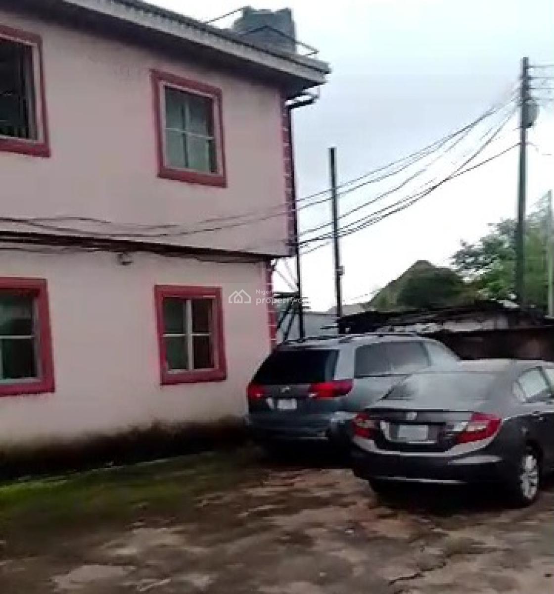 4 Flats of 3 Bedroom Each, All Rooms Ensuite 100ft By 120ft Land, Airport Road, Opposite Air Force Primary School, Gra, Benin, Oredo, Edo, Block of Flats for Sale