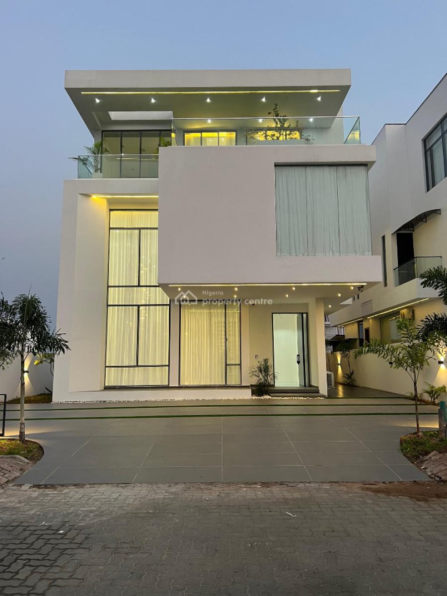 Luxury 5 Bedroom Detached Smart Home with Elevator, Cinema, Pool, Ikate, Lekki, Lagos, Detached Duplex for Sale
