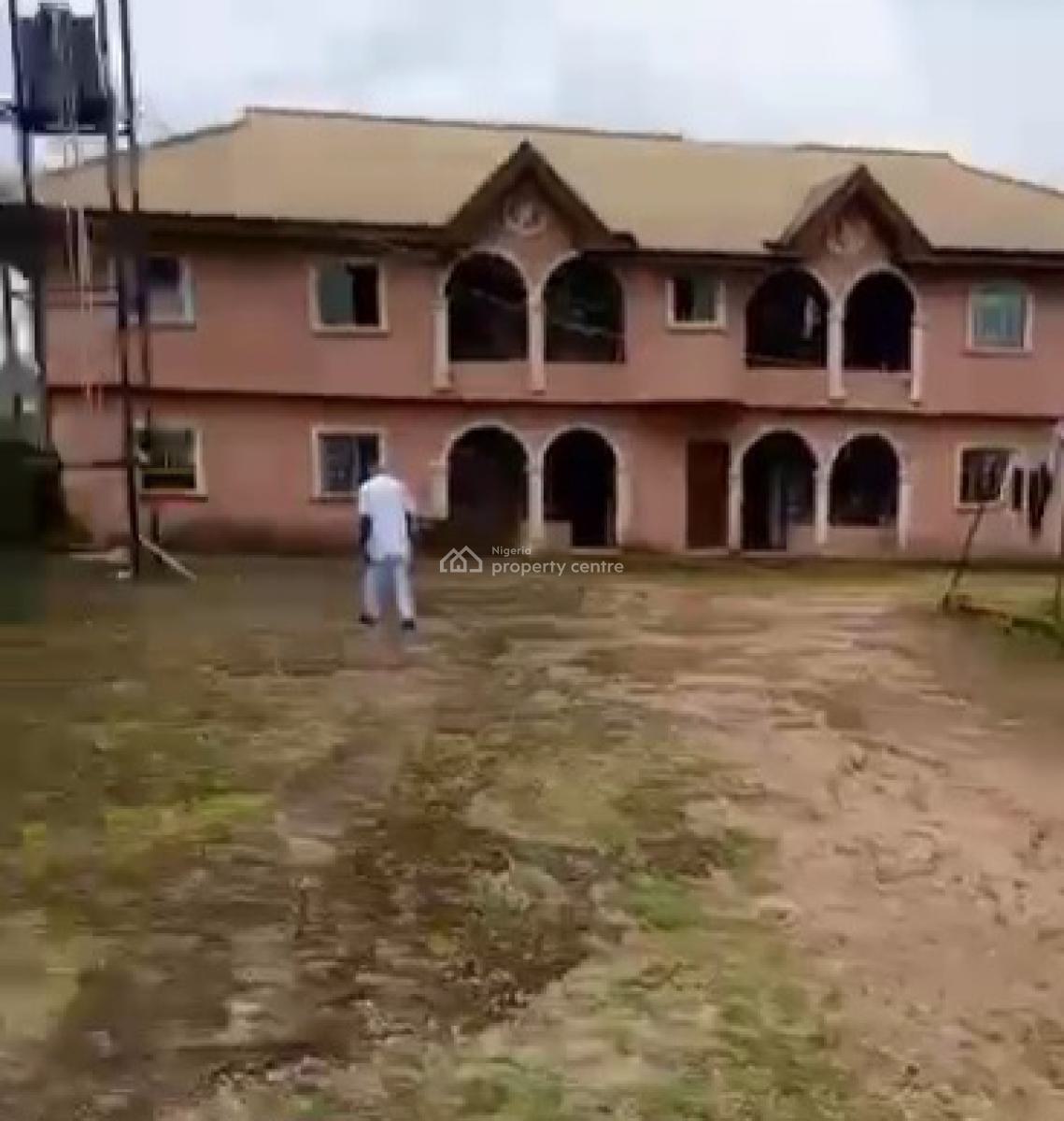 4 Flat of 3 Bedroom Each on a 100ft By 200ft Land, Ebo Community Irhihri Quarters, Off Airport Road Gra, Benin, Oredo, Edo, Block of Flats for Sale