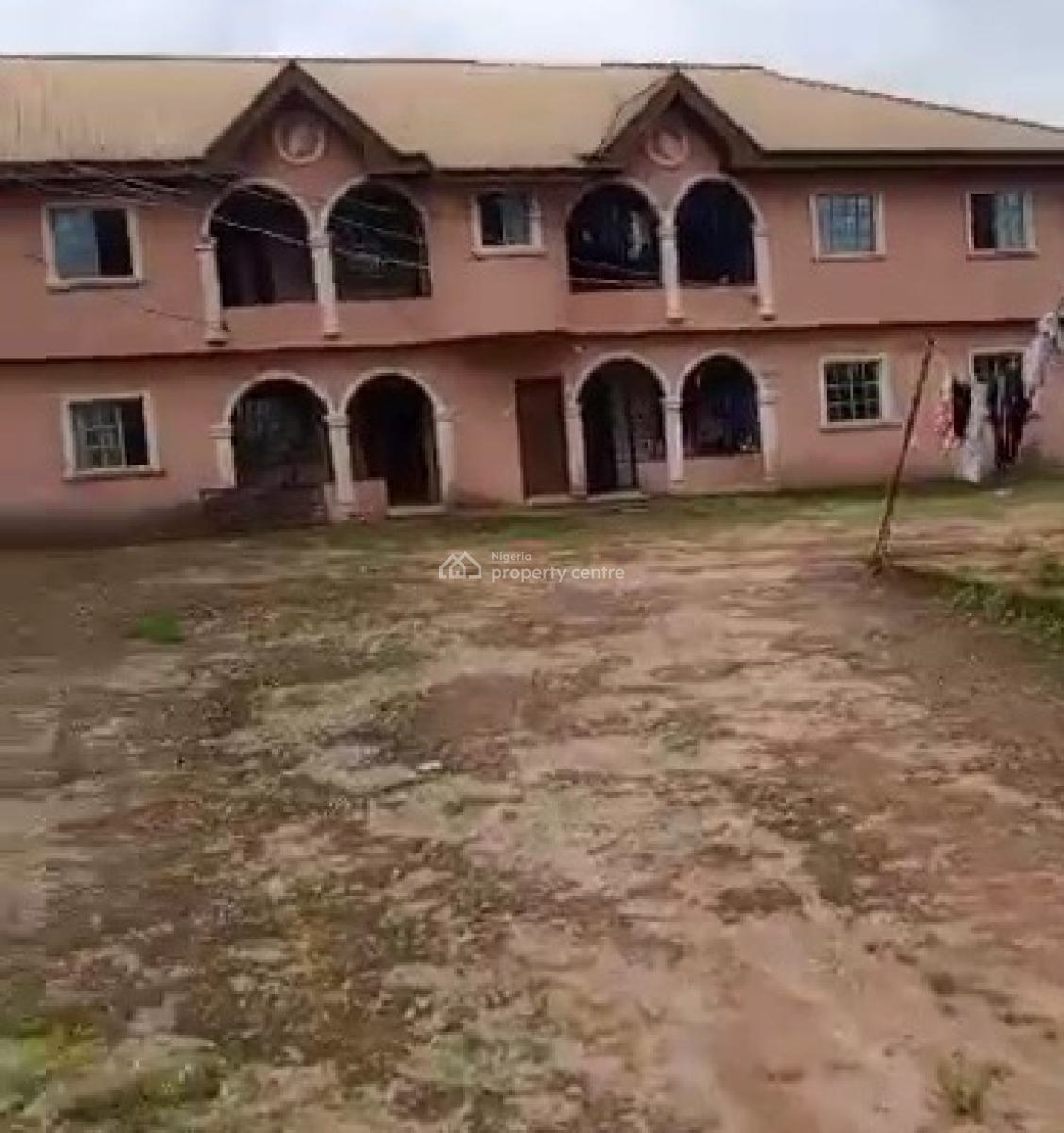 4 Flat of 3 Bedroom Each on a 100ft By 200ft Land, Ebo Community Irhihri Quarters, Off Airport Road Gra, Benin, Oredo, Edo, Block of Flats for Sale