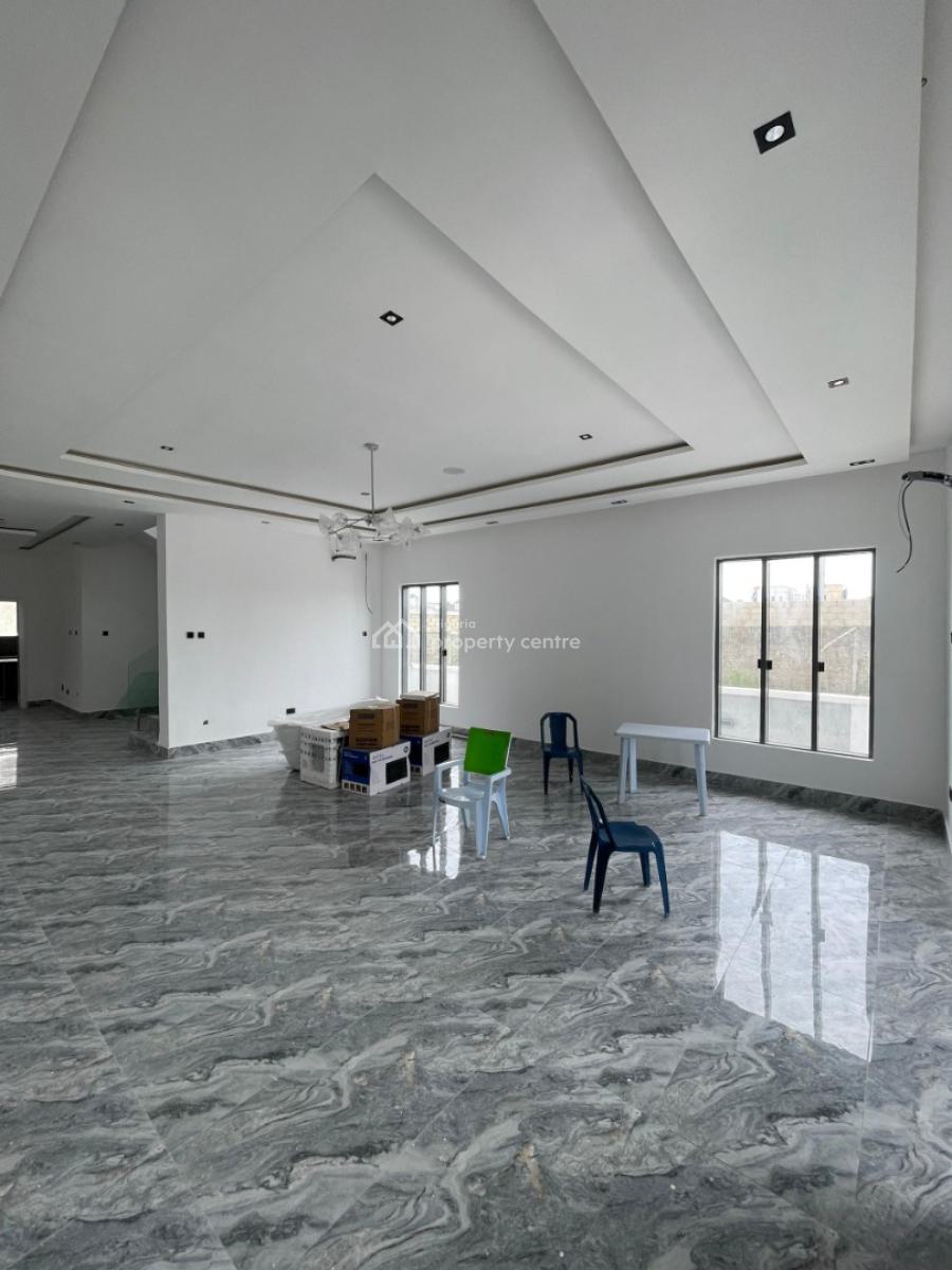 Contemporary 5 Bedroom Fully Detached Duplex with Bq & Swimming Pool, Osapa, Lekki, Lagos, Detached Duplex for Sale