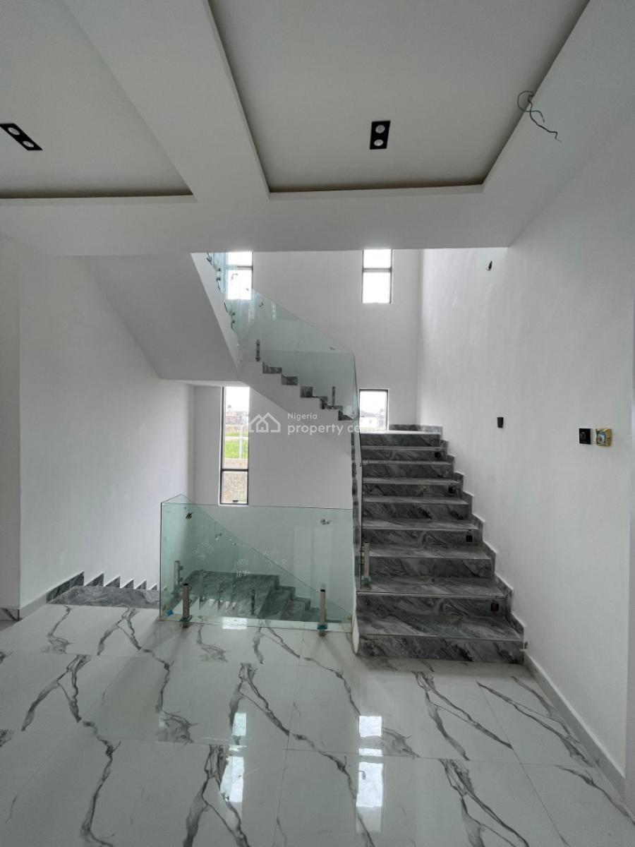 Contemporary 5 Bedroom Fully Detached Duplex with Bq & Swimming Pool, Osapa, Lekki, Lagos, Detached Duplex for Sale