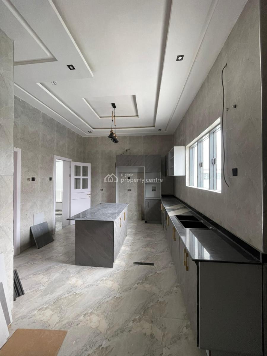 Contemporary 5 Bedroom Fully Detached Duplex with Bq & Swimming Pool, Osapa, Lekki, Lagos, Detached Duplex for Sale