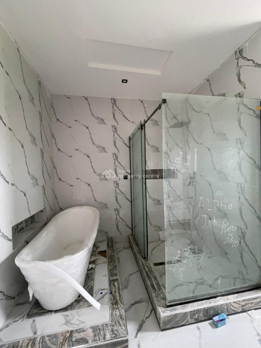 Contemporary 5 Bedroom Fully Detached Duplex with Bq & Swimming Pool, Osapa, Lekki, Lagos, Detached Duplex for Sale