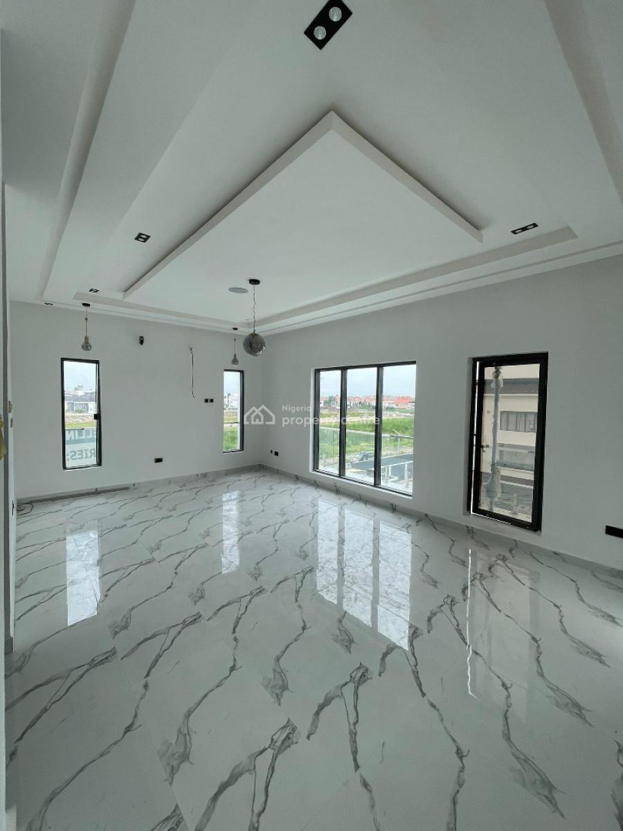 Magnificent 5 Bedroom Detached Duplex with Bq & Pool in Secure Estate, Osapa, Lekki, Lagos, Detached Duplex for Sale