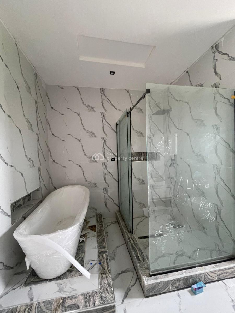 Magnificent 5 Bedroom Detached Duplex with Bq & Pool in Secure Estate, Osapa, Lekki, Lagos, Detached Duplex for Sale