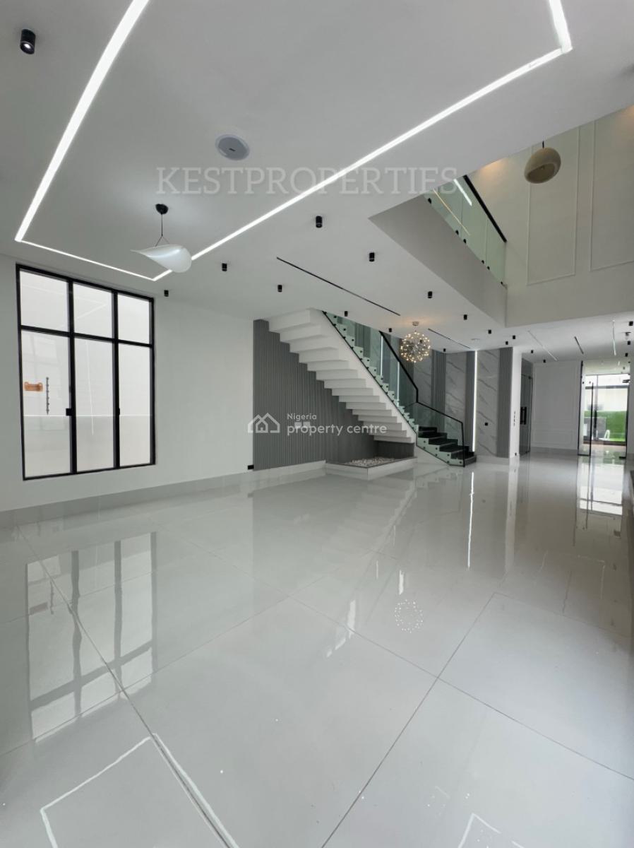 Well Finished 5 Bedroom Fully Detached House with Pool, 2nd Toll Gate, Chevron, Lekki, Lagos, House for Sale