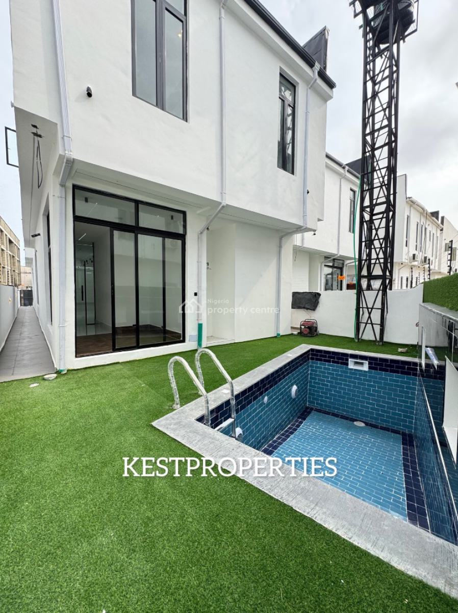 Well Finished 5 Bedroom Fully Detached House with Pool, 2nd Toll Gate, Chevron, Lekki, Lagos, House for Sale