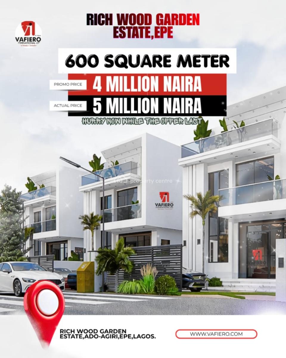 Buy and Build Location, Richwood Estate, Odo Egiri, Epe, Lagos, Mixed-use Land for Sale