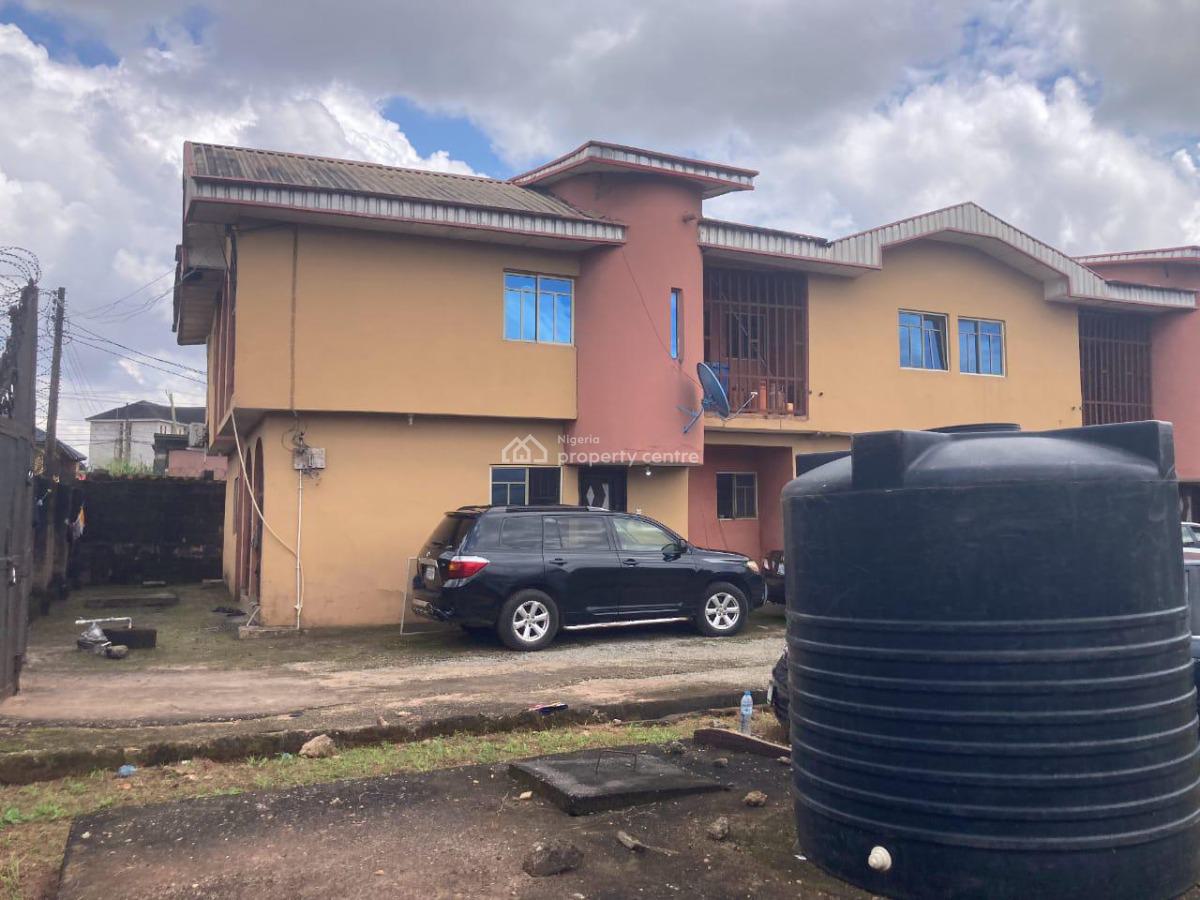 4 Flats of 3 Bedrooms Each All Rooms Ensuite 100ft By 100ft Land, Gaius Idubor Road, Off 2nd Ugbor Road, Gra, Benin, Oredo, Edo, Block of Flats for Sale