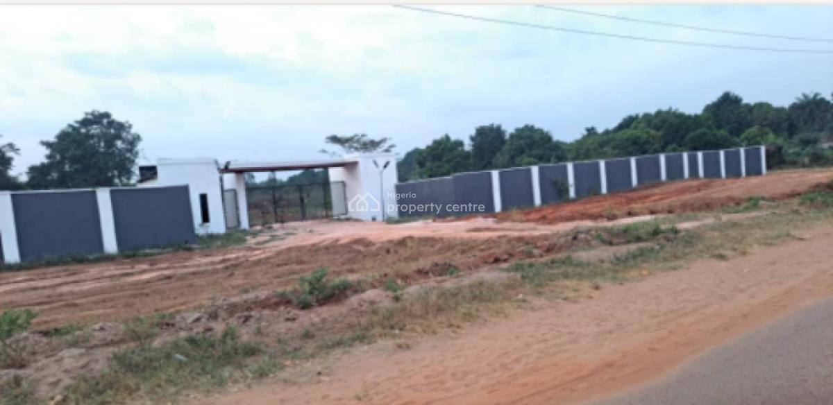 Buy and Build Location. Facing The Major Road, Apple Matell Estate, Otulu/ Akwukwu Road, Asaba, Delta, Residential Land for Sale