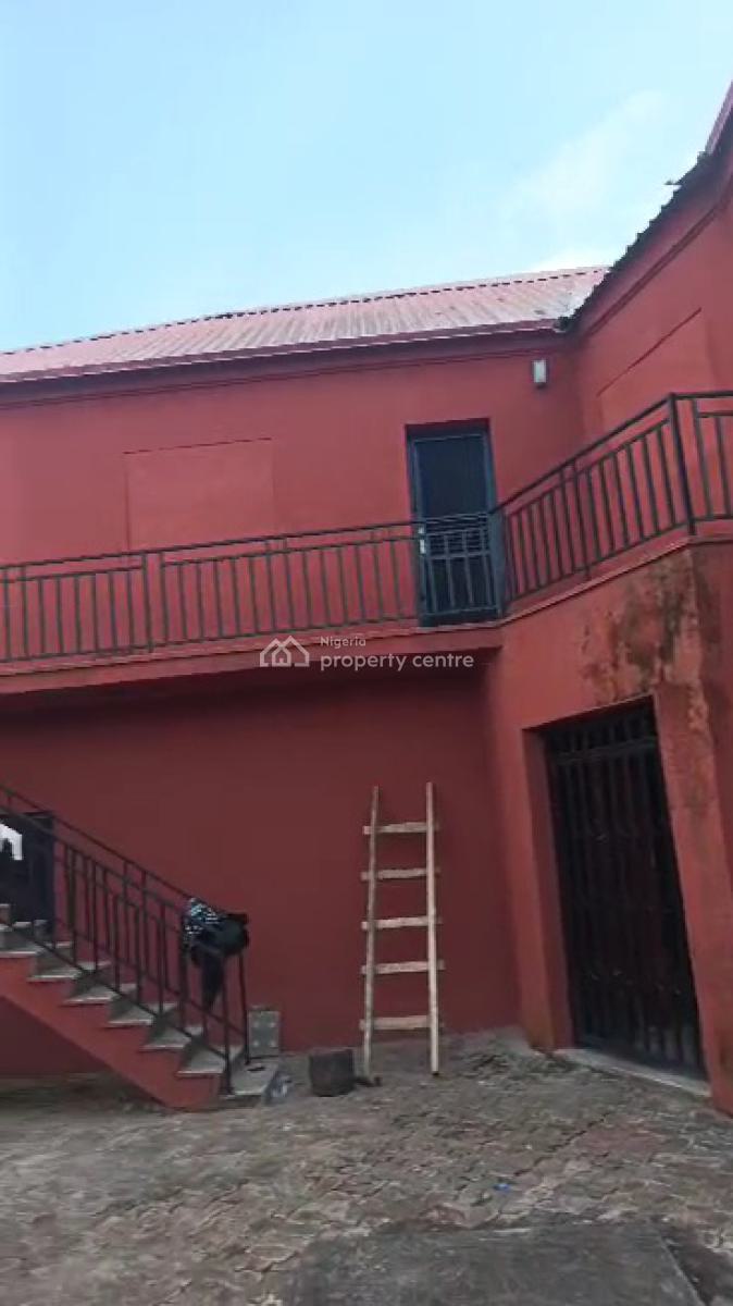 Old 5bedrooms Duplex & Bq 100ft By 110ft Land, Etete Road, Off Adesuwa Road, Gra Benin City, Benin, Oredo, Edo, Detached Duplex for Sale