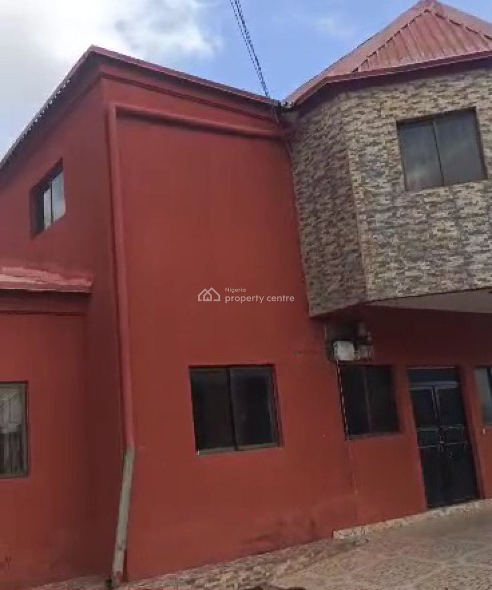 Old 5bedrooms Duplex & Bq 100ft By 110ft Land, Etete Road, Off Adesuwa Road, Gra Benin City, Benin, Oredo, Edo, Detached Duplex for Sale