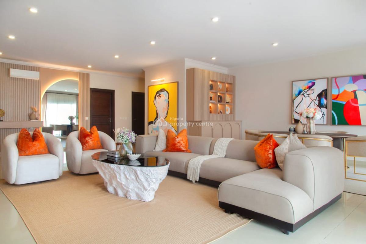 3 Bedrooms Apartment with City View, Gerrard Road, Ikoyi, Lagos, Flat / Apartment Short Let