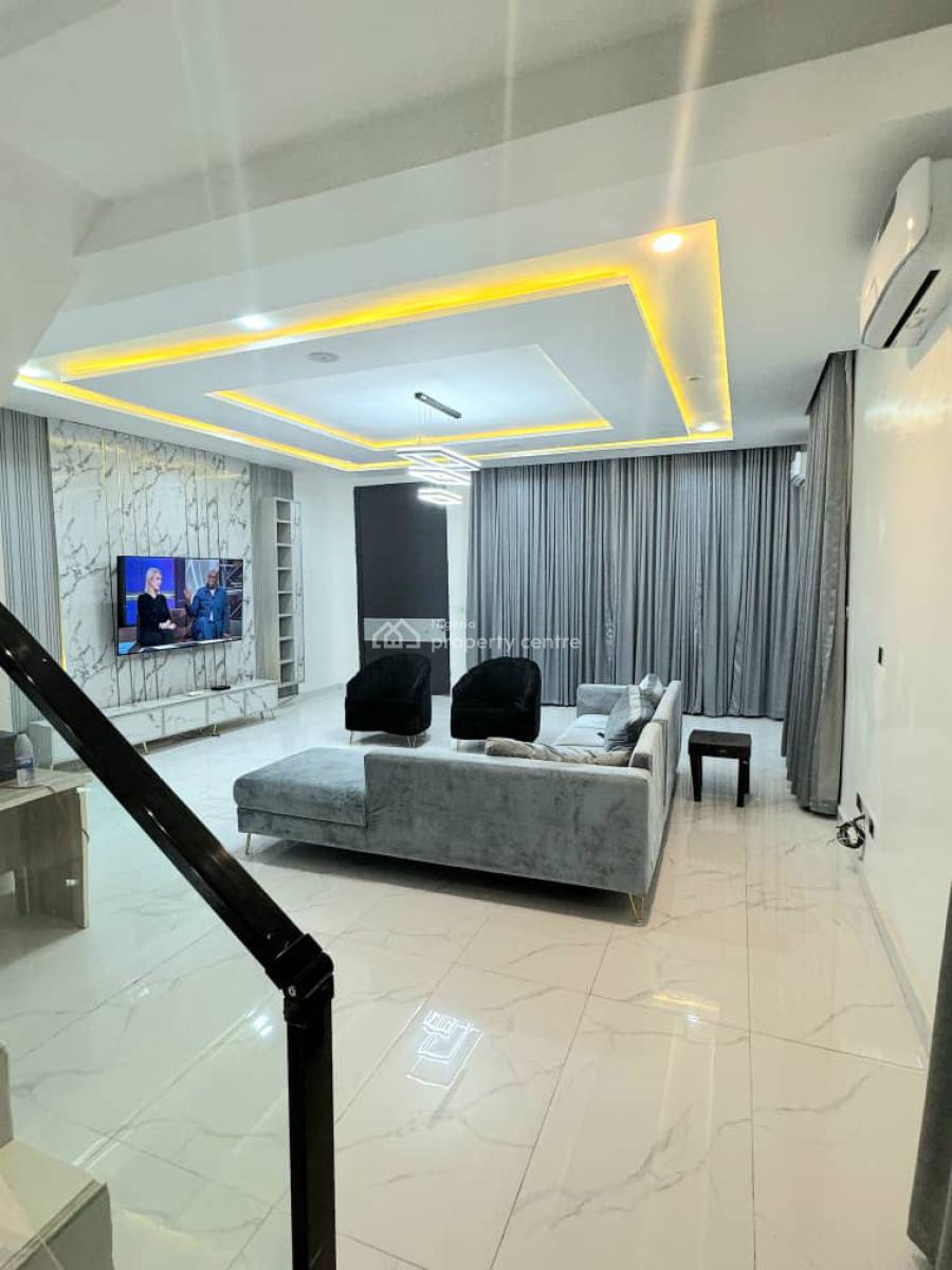 Fully Serviced and Furnished 5-bedroom Semi-detached Duplex with 2bq, Oniru, Victoria Island (vi), Lagos, Semi-detached Duplex for Rent