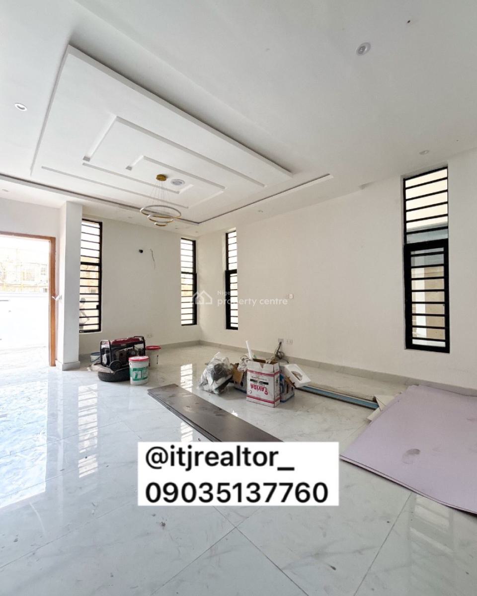 Lovely 4 Bedroom Detached Duplex with Bq, Chevron, Lekki, Lagos, Detached Duplex for Sale