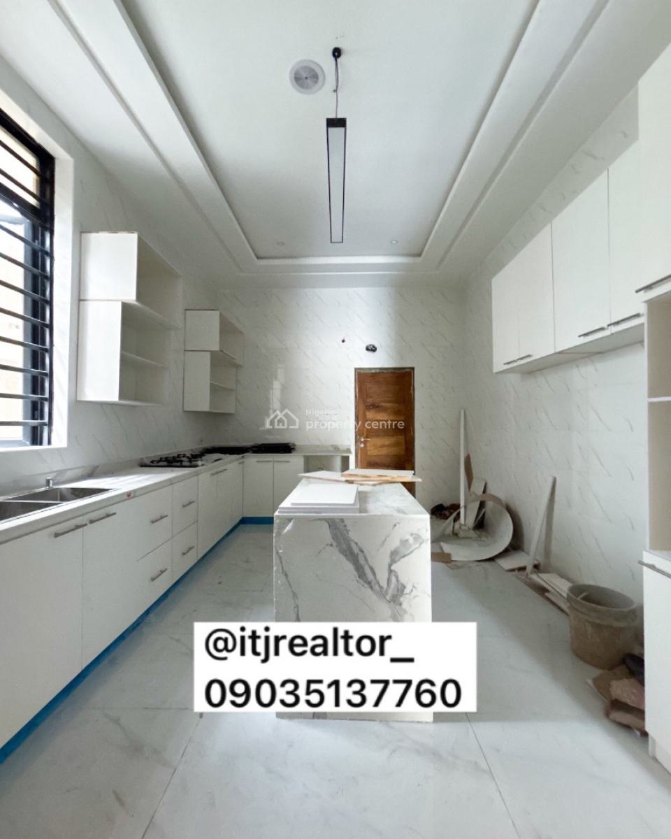 Lovely 4 Bedroom Detached Duplex with Bq, Chevron, Lekki, Lagos, Detached Duplex for Sale
