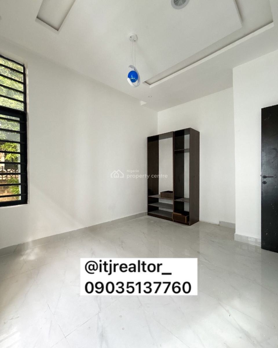 Lovely 4 Bedroom Detached Duplex with Bq, Chevron, Lekki, Lagos, Detached Duplex for Sale