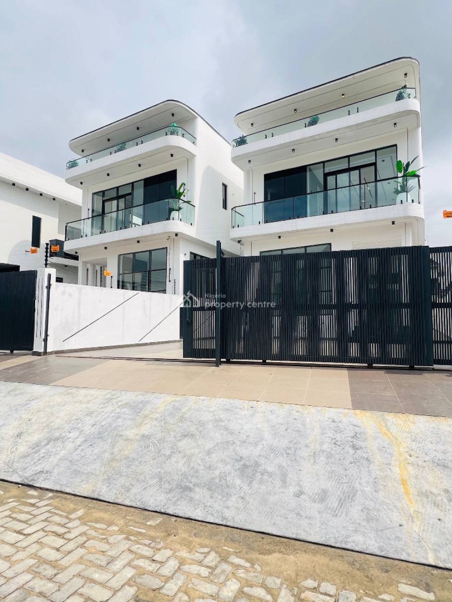 5 Bedrooms Fully Detached Duplex + Bq, Gym & Pool, Lekki, Lagos, Detached Duplex for Sale