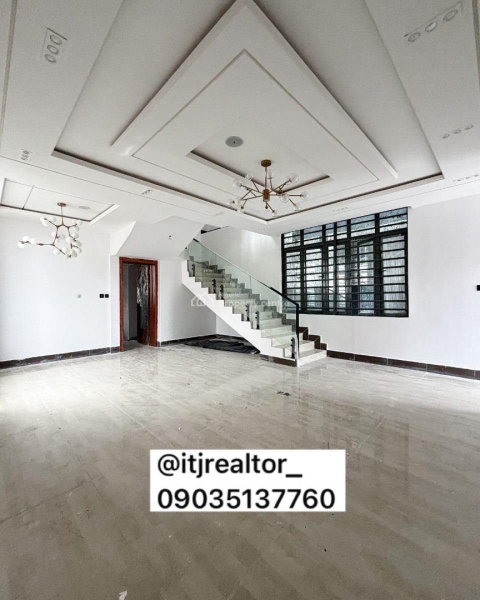 Stunning 5 Bedroom Detached Duplex with Bq, Lekki Phase 1, Lekki Phase 1, Lekki, Lagos, Detached Duplex for Sale
