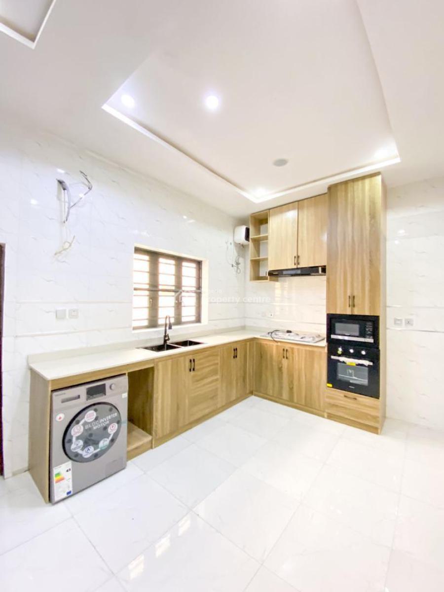Beautiful 4 Bedroom Semi Detached Duplex with a Bq, Chevron, Lekki, Lagos, House for Sale