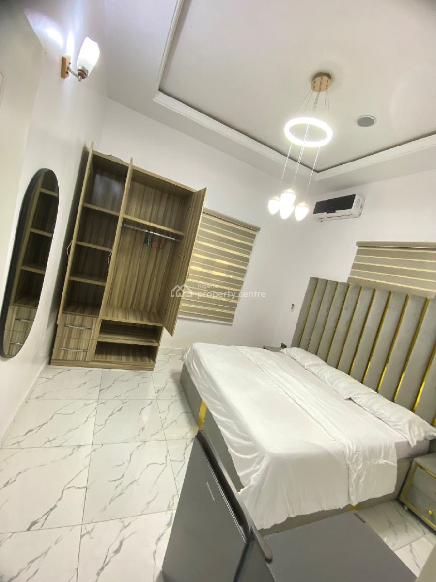 Luxuriously Furnished One Bedroom, Chevron, Lekki, Lagos, Mini Flat (room and Parlour) for Rent