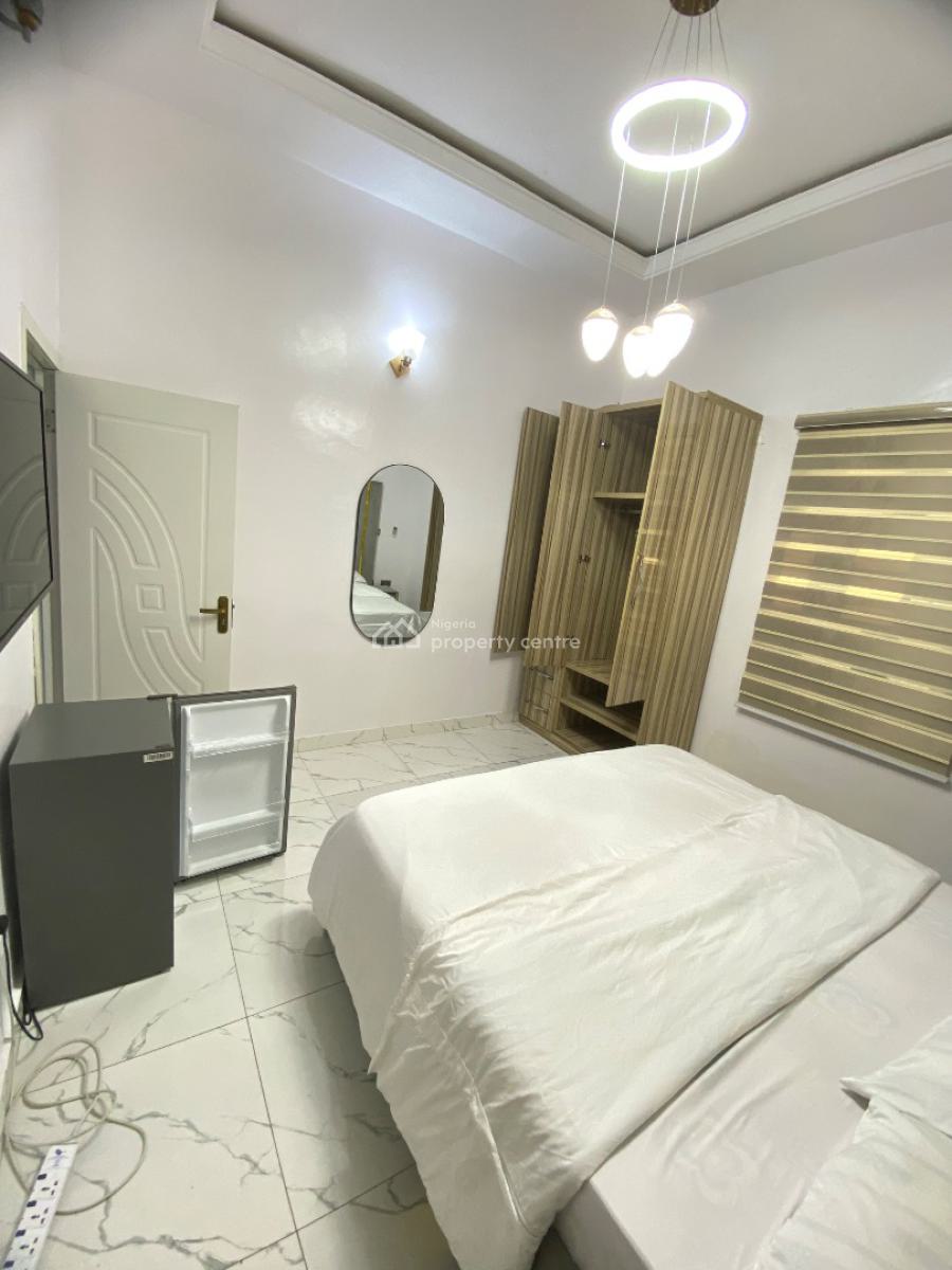 Luxuriously Furnished One Bedroom, Chevron, Lekki, Lagos, Mini Flat (room and Parlour) for Rent