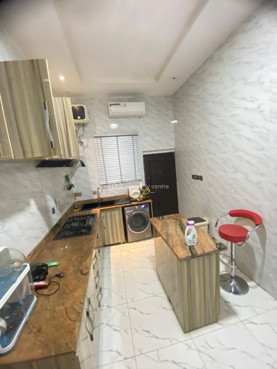Luxuriously Furnished One Bedroom, Chevron, Lekki, Lagos, Mini Flat (room and Parlour) for Rent