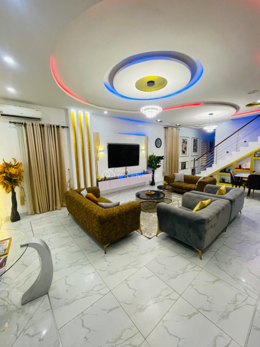 Our Lux 5 Bedroom Duplex Self Compound, Osapa London, Lekki, Lagos, Detached Duplex Short Let