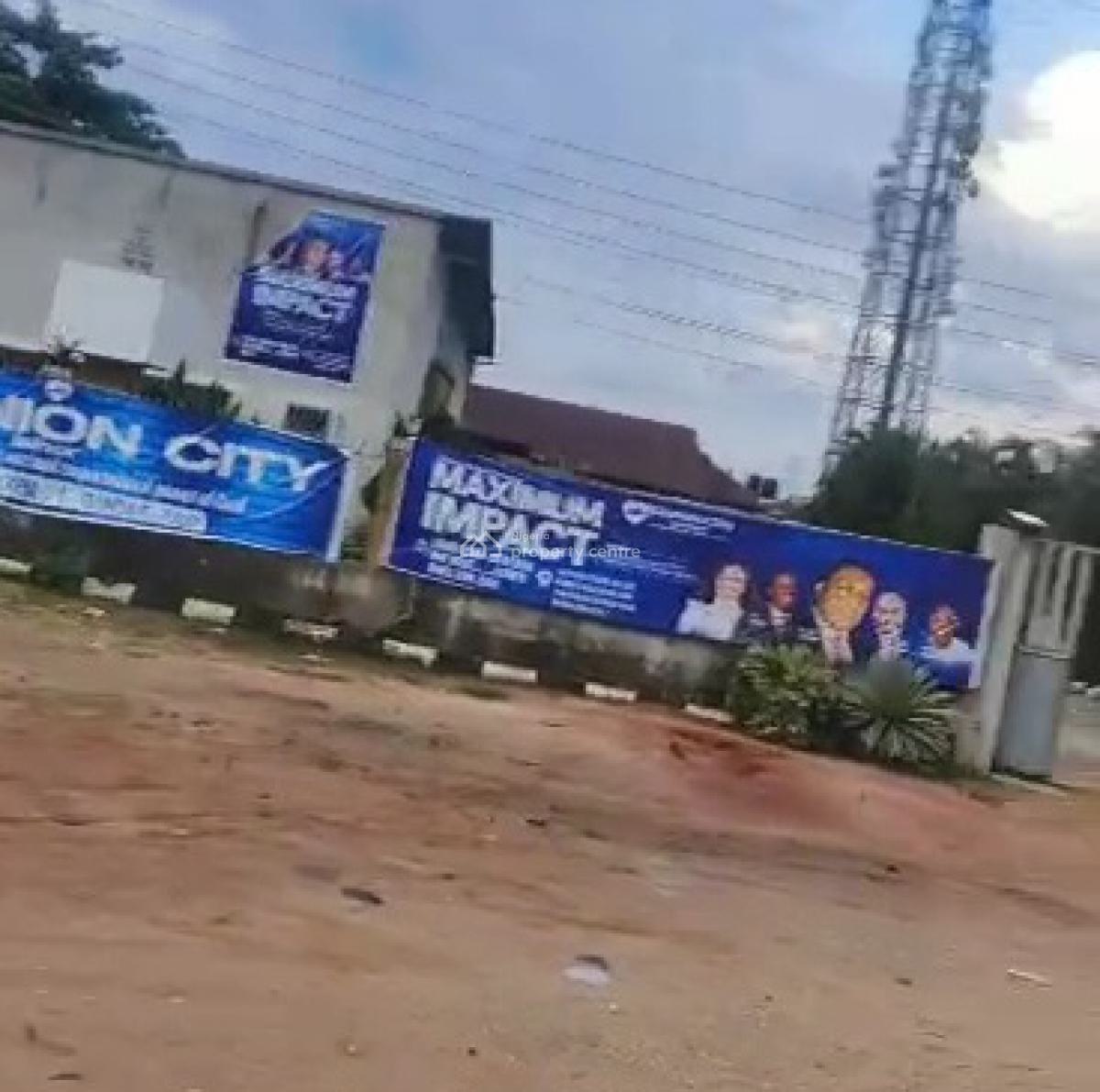 Event Hall on 100ft By 200ft Land, Along Ugbowo - Lagos Express Road, Benin, Oredo, Edo, Commercial Property for Sale