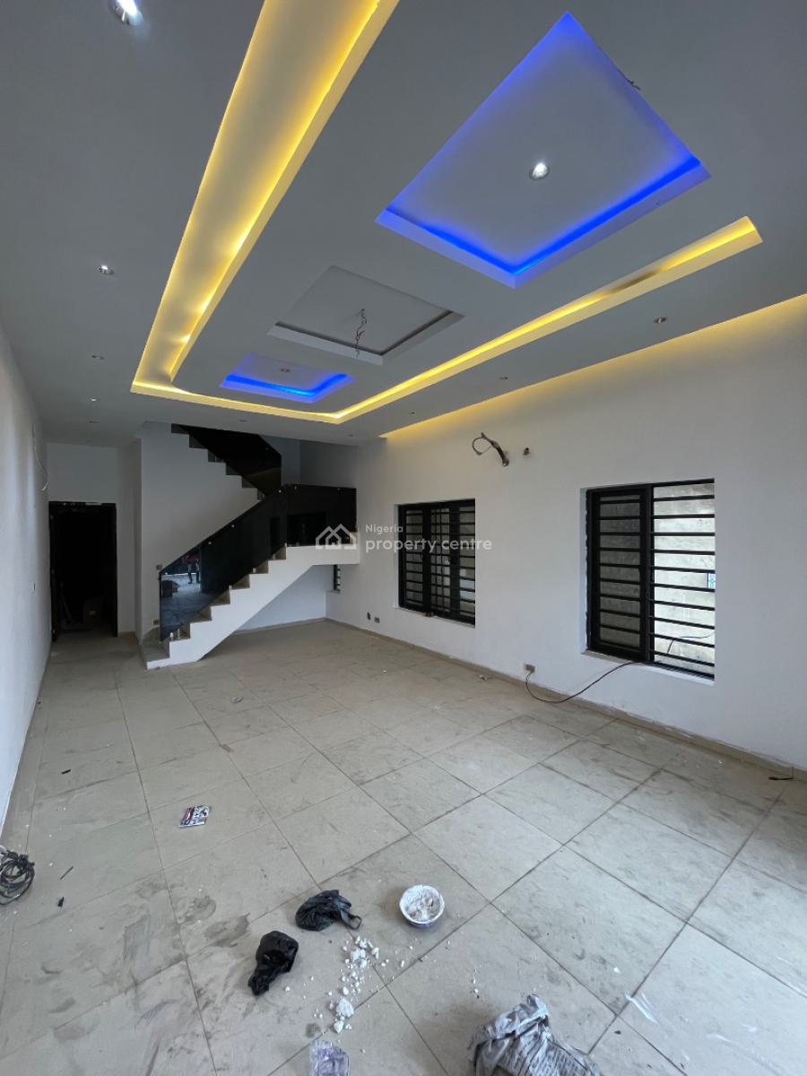 New 4 Bedroom Luxury Duplex with Personal Compound & Bq, Gbagada, Lagos, Semi-detached Duplex for Rent