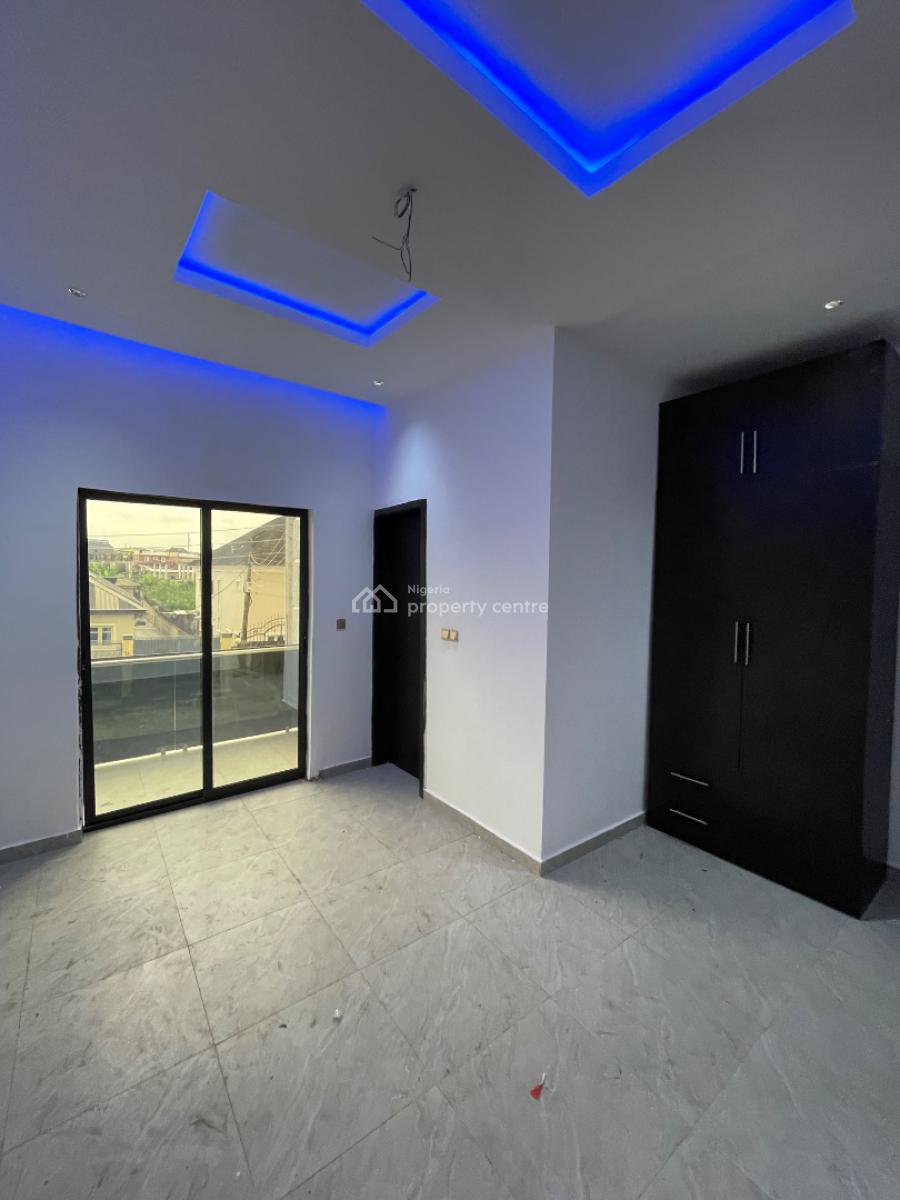New 4 Bedroom Luxury Duplex with Personal Compound & Bq, Gbagada, Lagos, Semi-detached Duplex for Rent