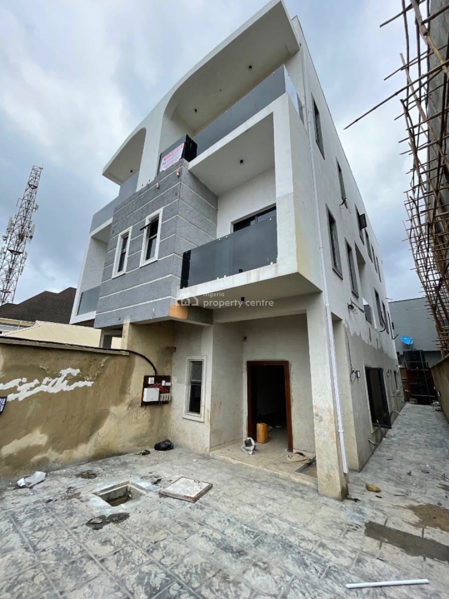 New 4 Bedroom Luxury Duplex with Personal Compound & Bq, Gbagada, Lagos, Semi-detached Duplex for Rent