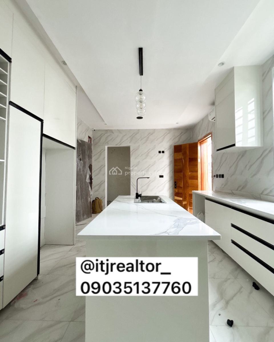 Stunning 5 Bedroom Detached Duplex with Swimming Pool and Bq, Chevron, Lekki, Lagos, Detached Duplex for Sale