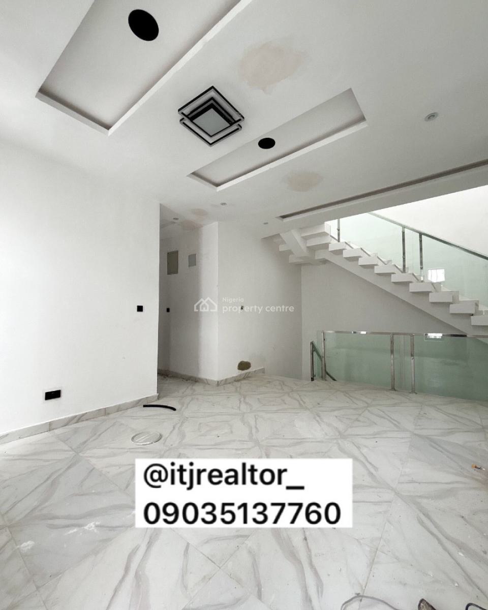 Stunning 5 Bedroom Detached Duplex with Swimming Pool and Bq, Chevron, Lekki, Lagos, Detached Duplex for Sale